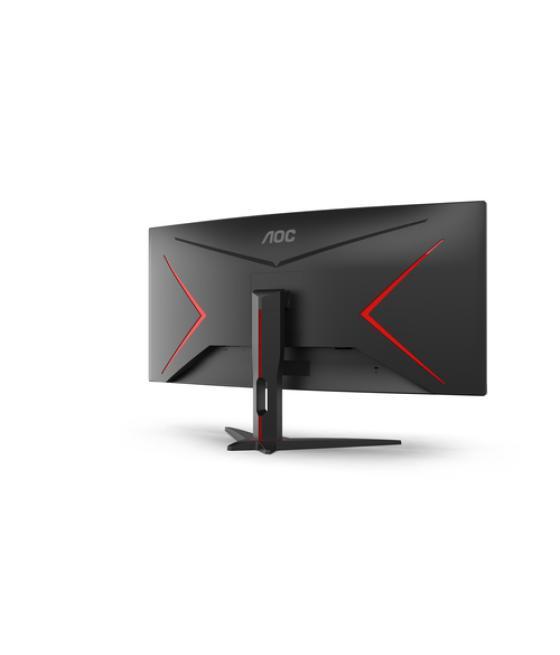 AOC G2 CU34G2XE/BK pantalla para PC 86,4 cm (34") 3440 x 1440 Pixeles Negro, Rojo