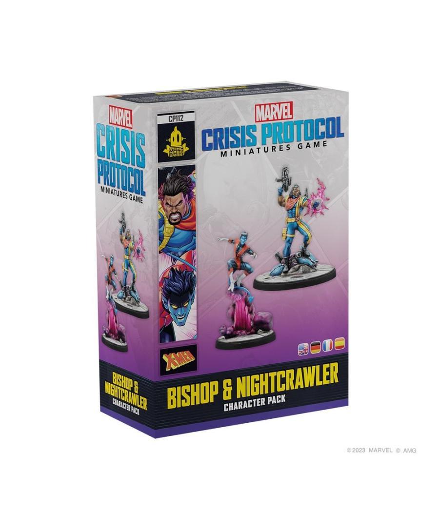 Juego de mesa marvel crisis protocol bishop & nightcrawler edad recomendada 14 años