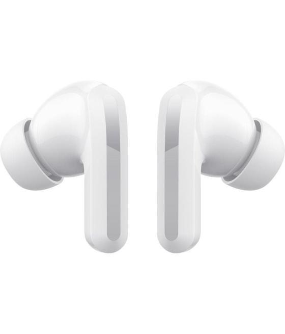 Auriculares bluetooth xiaomi redmi buds 5 con estuche de carga/ autonomía 10h/ blancos