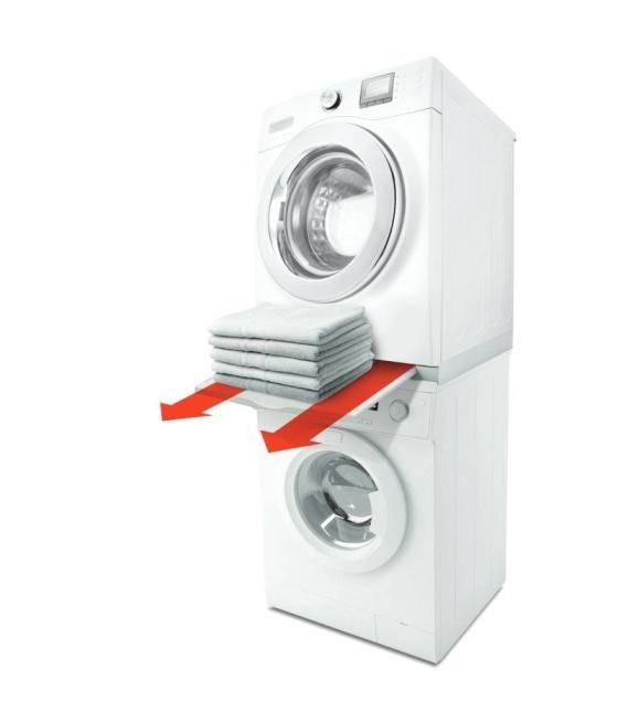 Kit de apilado universal para lavadora y secadora meliconi tower smart l60