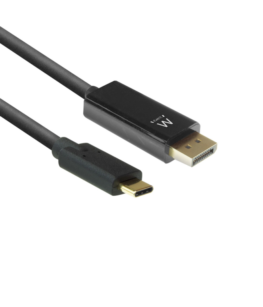 Cable adaptador grafico usb tipo c dp 4k @ 60hz, longitud de 2,0 metros.