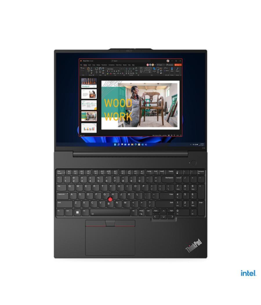 Lenovo ThinkPad E16 Gen 1 (Intel) Portátil 40,6 cm (16") WUXGA Intel® Core™ i7 i7-1355U 16 GB DDR4-SDRAM 512 GB SSD NVIDIA GeFor