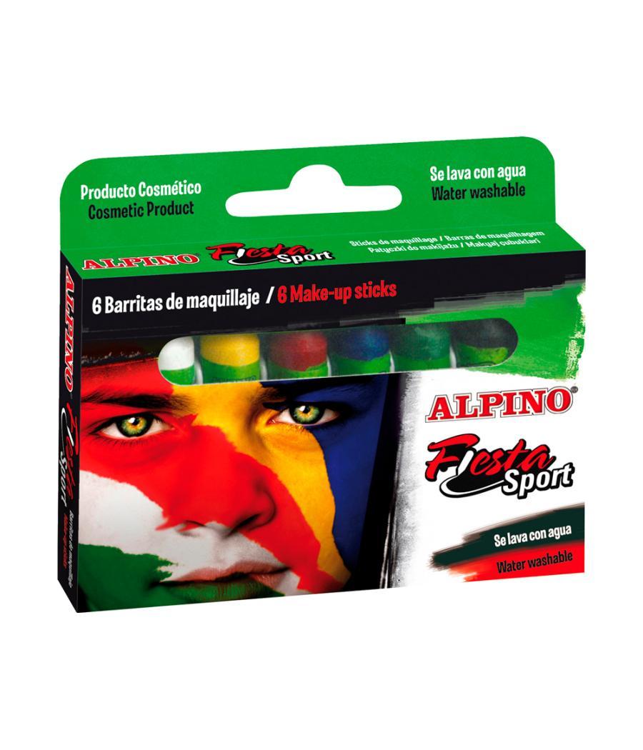 Barra maquillaje alpino set de maquillaje sport 6 colores colores