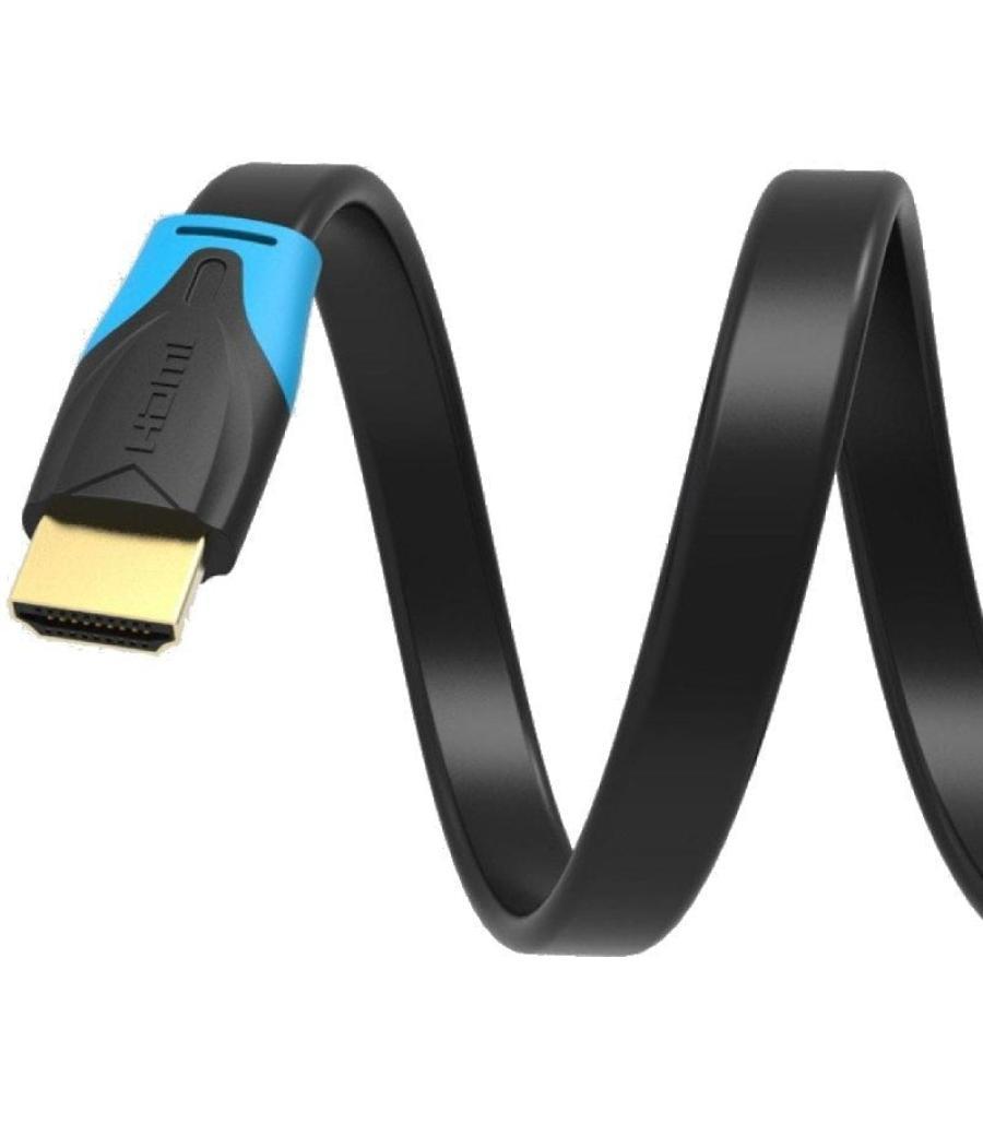 Cable hdmi 2.0 4k vention vaa-b02-l075/ hdmi macho - hdmi macho/ 75cm/ negro