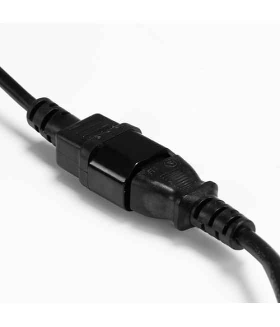 Lindy 30321 cable de transmisión Negro 1 m C14 acoplador C13 acoplador