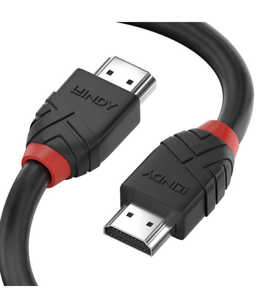 Lindy 36774 cable HDMI 5 m HDMI tipo A (Estándar) 3 x HDMI Type A (Standard) Negro