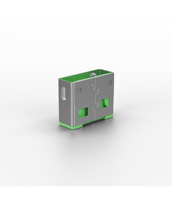 Lindy 40461 bloqueador de puerto USB tipo A Verde Acrilonitrilo butadieno estireno (ABS) 10 pieza(s)