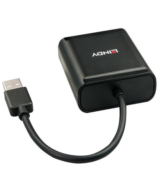 Lindy 42679 hub de interfaz USB 2.0 Negro