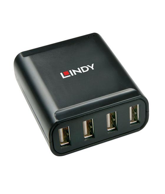 Lindy 42679 hub de interfaz USB 2.0 Negro