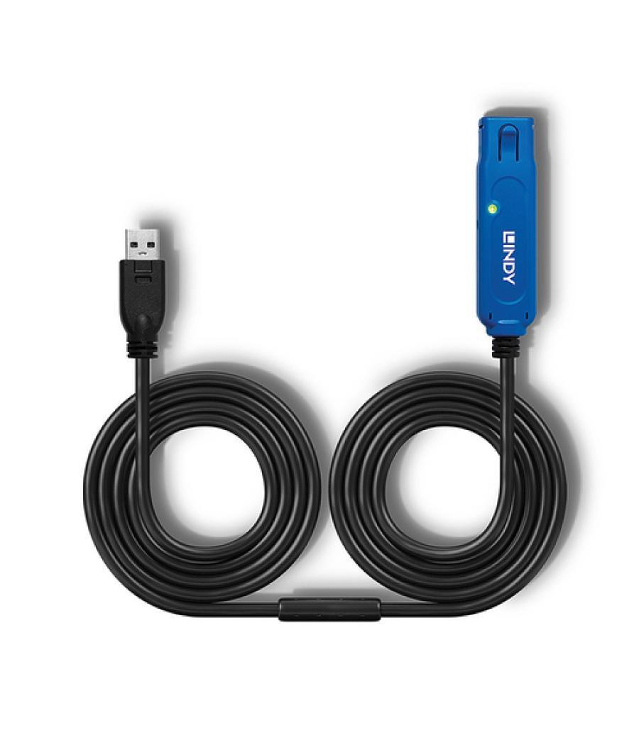 Lindy 43158 cable USB 8 m USB 3.2 Gen 1 (3.1 Gen 1) USB A Negro