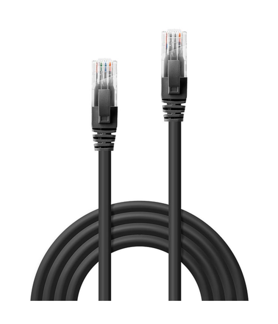 Lindy 48078 cable de red Negro 2 m Cat6 U/UTP (UTP)