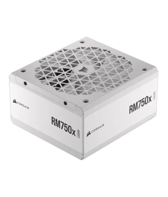 Fuente aliment. corsair rm750x shift blanca 80+ gold full modular 750 watt cp-9020273-eu