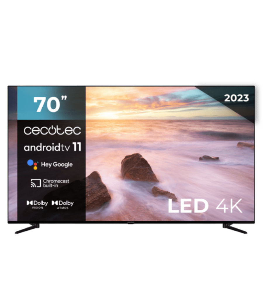 Televisor led cecotec a2 series alu20070 smart tv 70" v