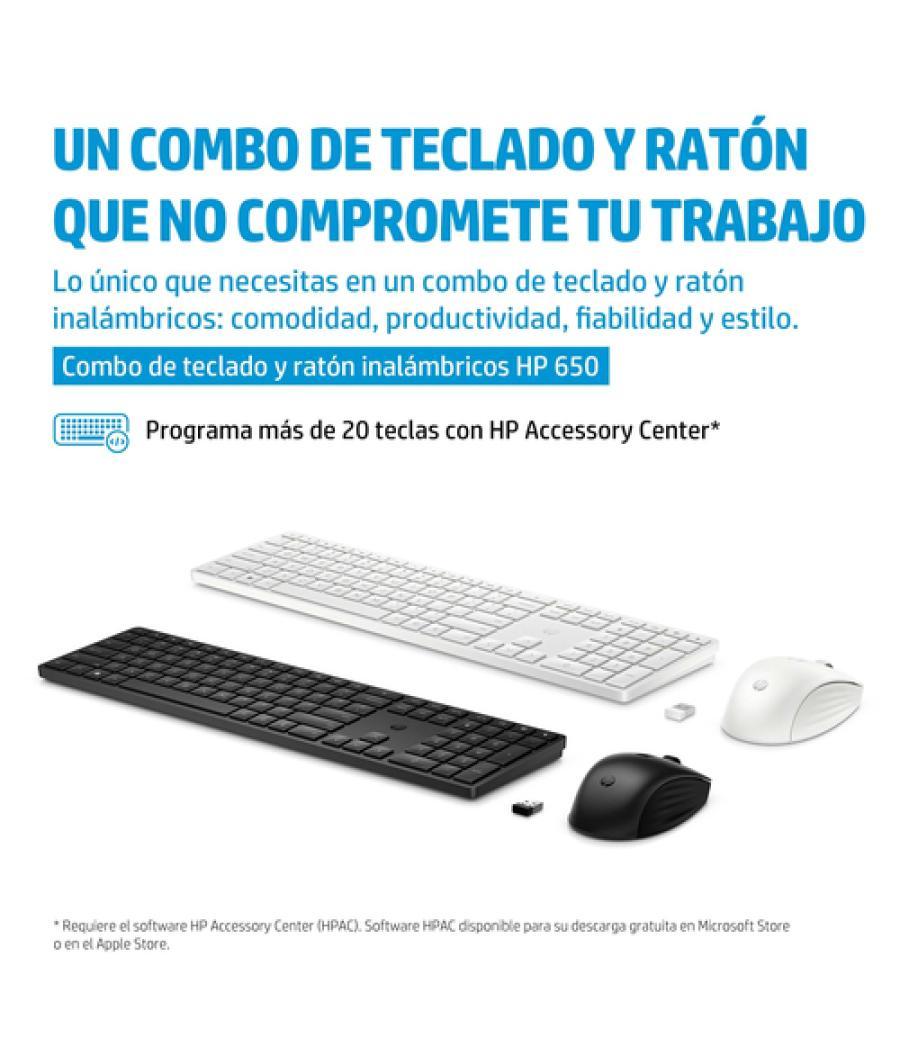 HP Combo de teclado y ratón inalámbricos 650