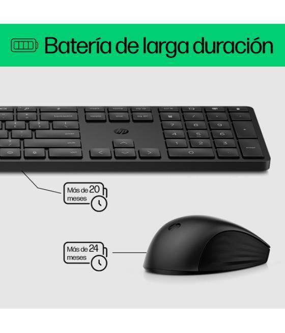 HP Combo de teclado y ratón inalámbricos 650