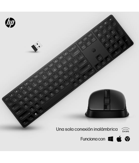 HP Combo de teclado y ratón inalámbricos 650