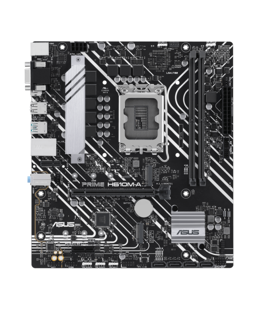 Placa base asus prime h610m-a csm 1700 matx 4xddr4