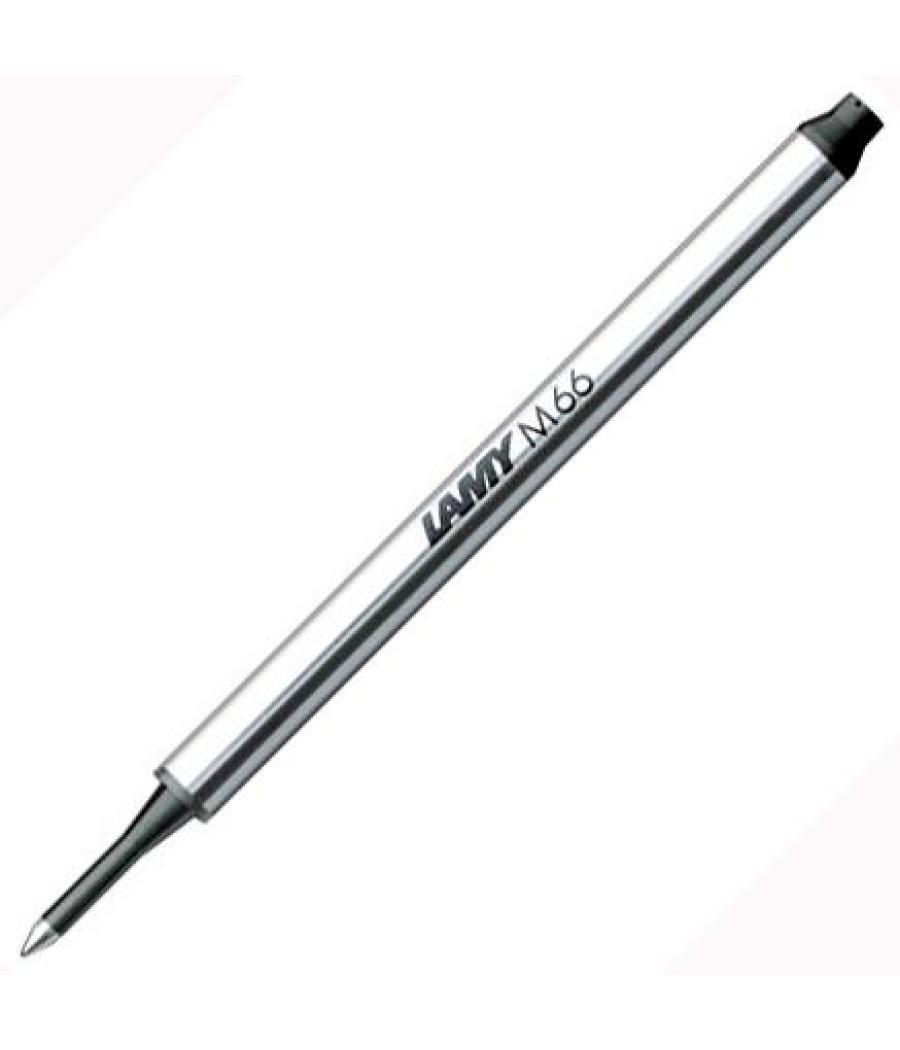 Lamy recambio rollerball m66 punta media negro