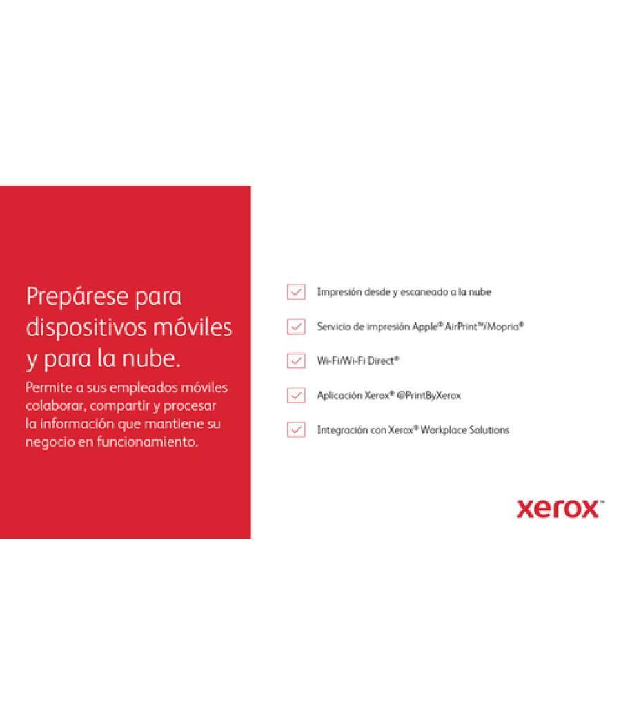 Xerox C235 A4 22 ppm Inalámbrica Copia/impresión/escaneado/fax PS3 PCL5e/6 ADF 2 bandejas Total 251 hojas