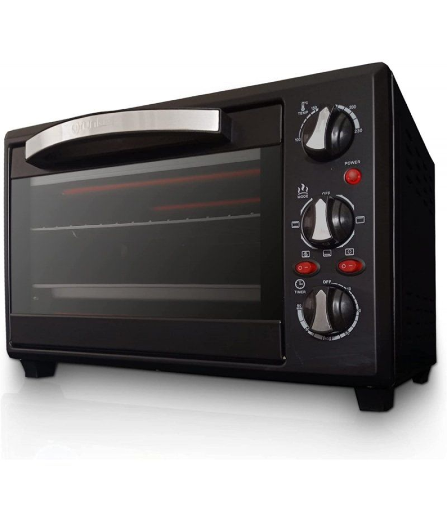 Horno de sobremesa grunkel hr-28n rm/ 1600w/ capacidad 28l