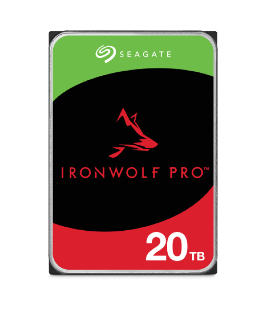 Disco seagate ironwolf pro 20tb 3.5 sata 6gb/s