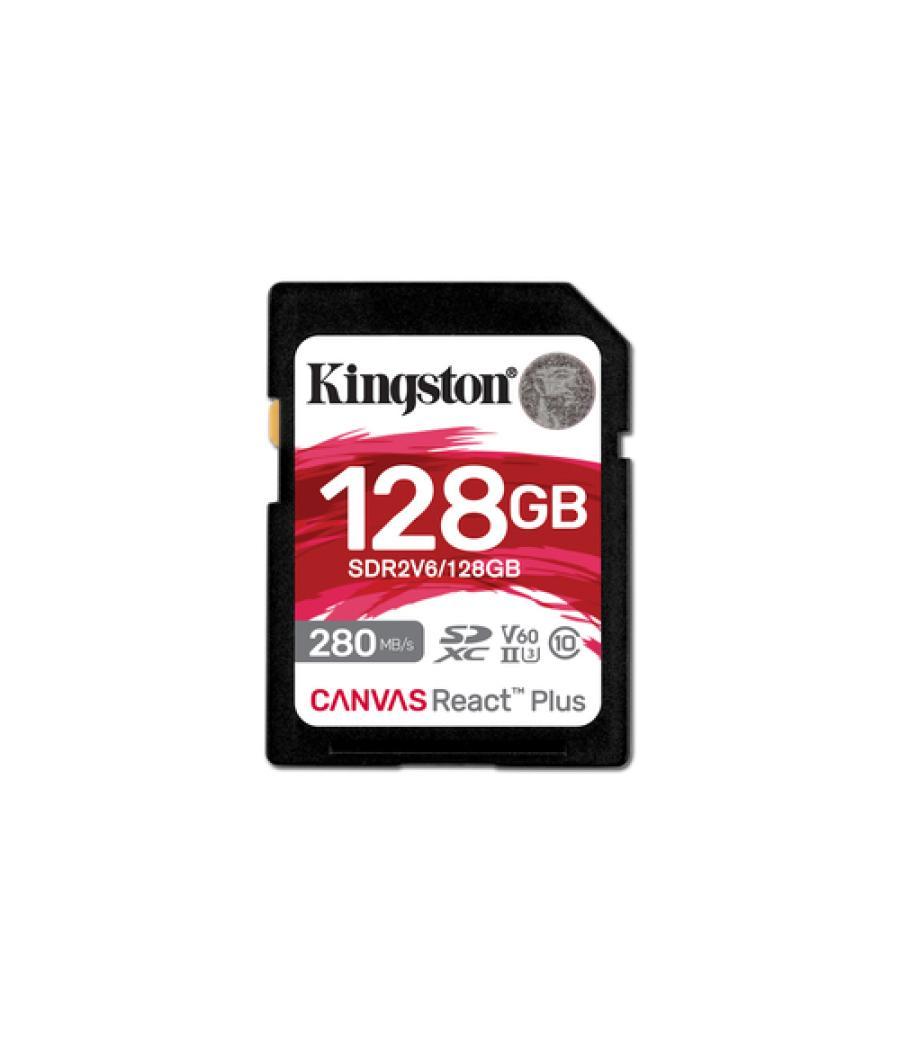 Kingston Technology Canvas React Plus 128 GB SDXC UHS-II Clase 10