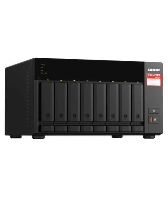 Qnap ts-873a nas torre ethernet negro v1500b