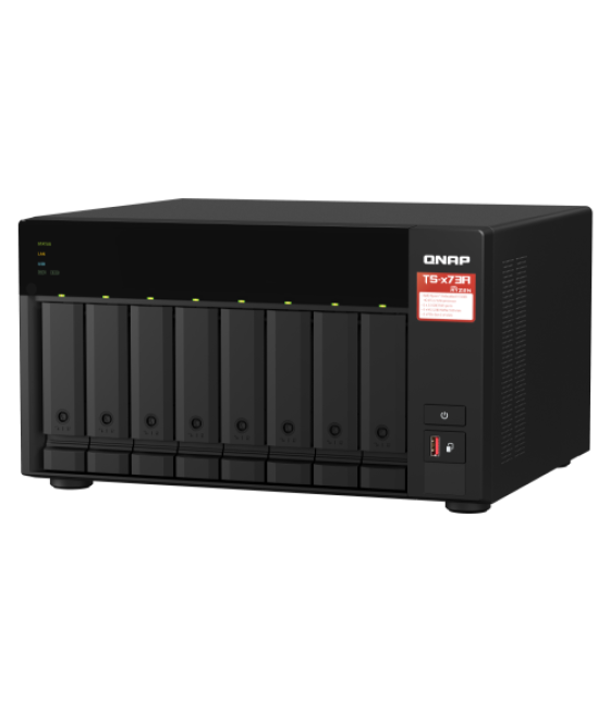 Qnap ts-873a nas torre ethernet negro v1500b