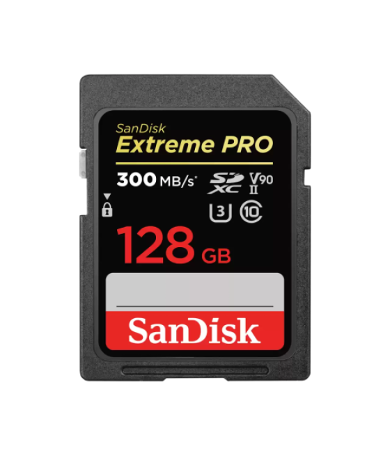 Sandisk extreme pro 128 gb sdxc uhs-ii clase 10