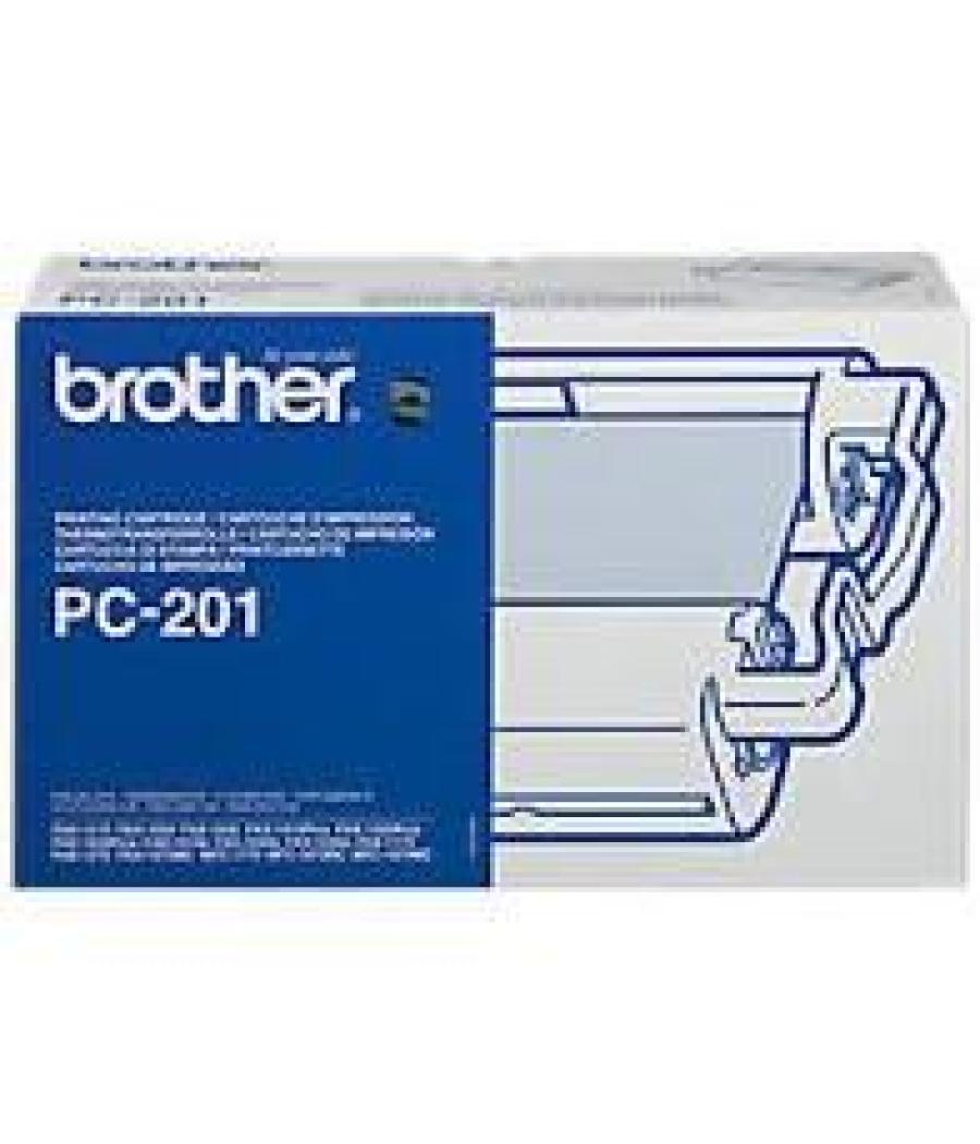 Brother cinta de transferencia térmica negro 1020e/1030, mfc-1170/1270/1770/1780/1970. cartucho + bobina (ppf-1570mc)