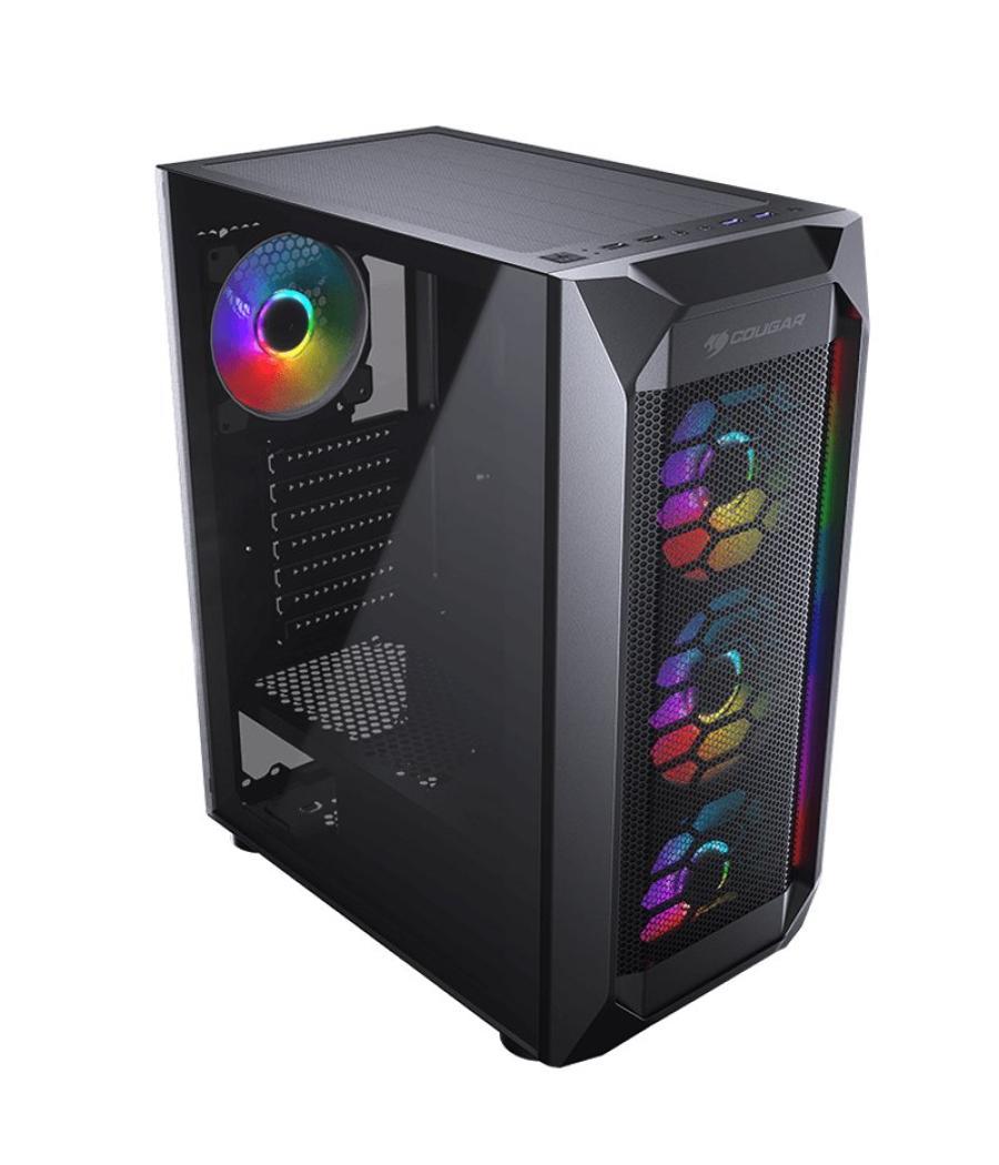 Cougar caja semitorre mx410 mesh-g rgb