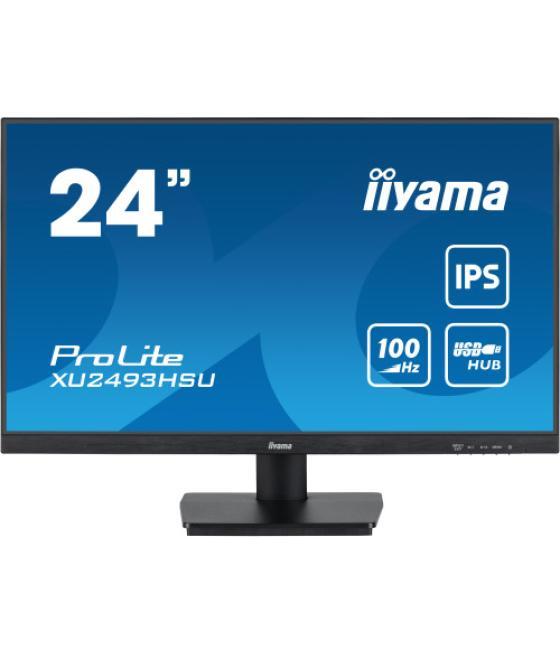 Iiyama prolite xu2493hsu-b6 pantalla para pc 61 cm (24") 1920 x 1080 pixeles full hd led negro