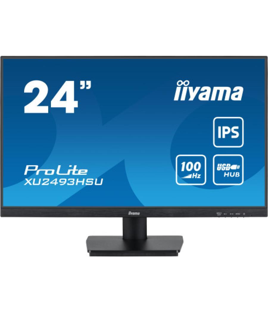 Iiyama prolite xu2493hsu-b6 pantalla para pc 61 cm (24") 1920 x 1080 pixeles full hd led negro