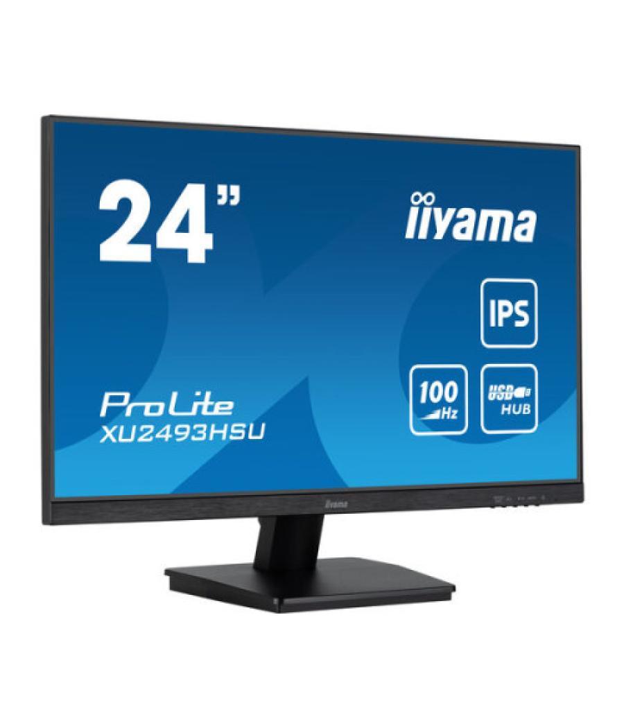 Iiyama prolite xu2493hsu-b6 pantalla para pc 61 cm (24") 1920 x 1080 pixeles full hd led negro