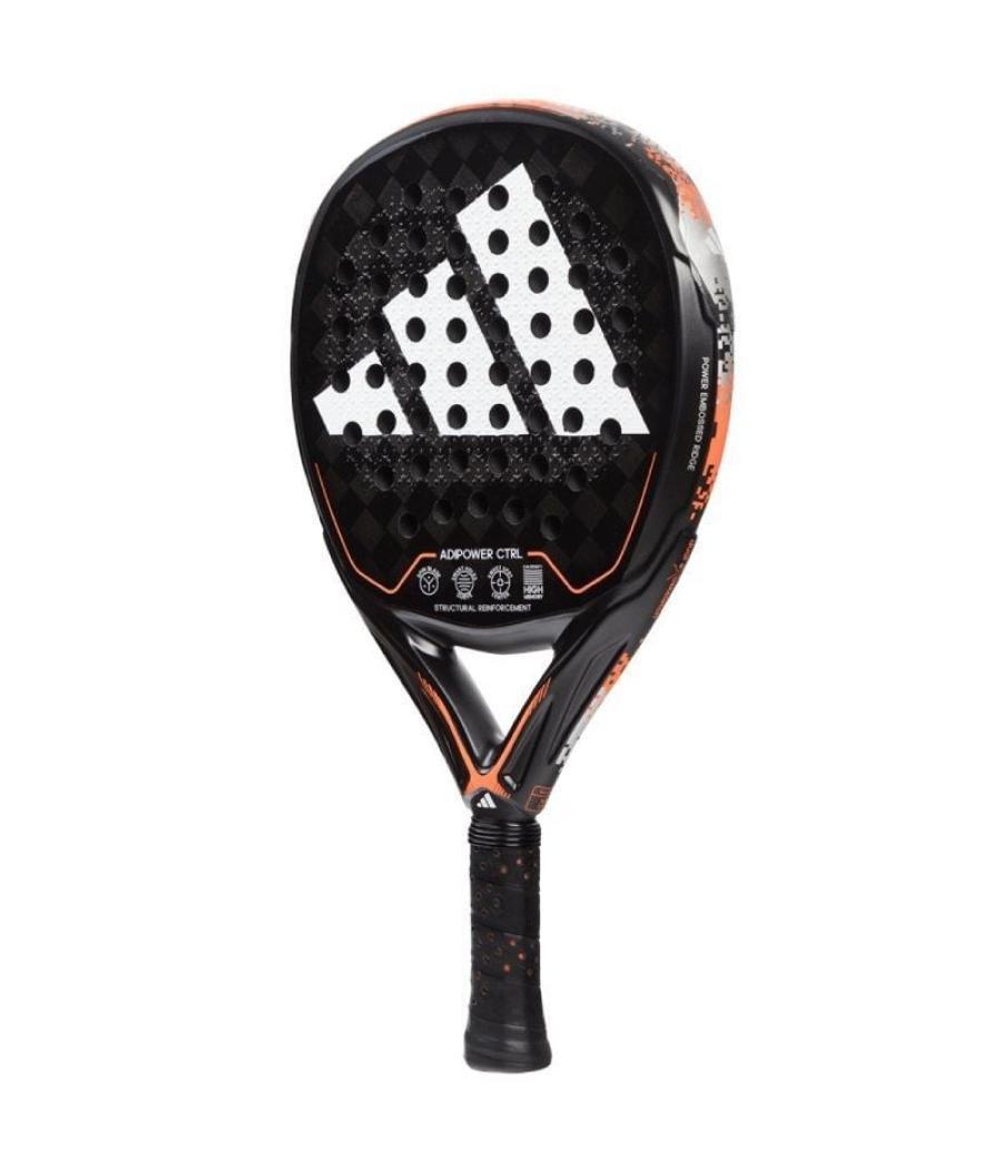 Pala de pádel adidas adipower 3.2 control/ negra (alex ruiz)