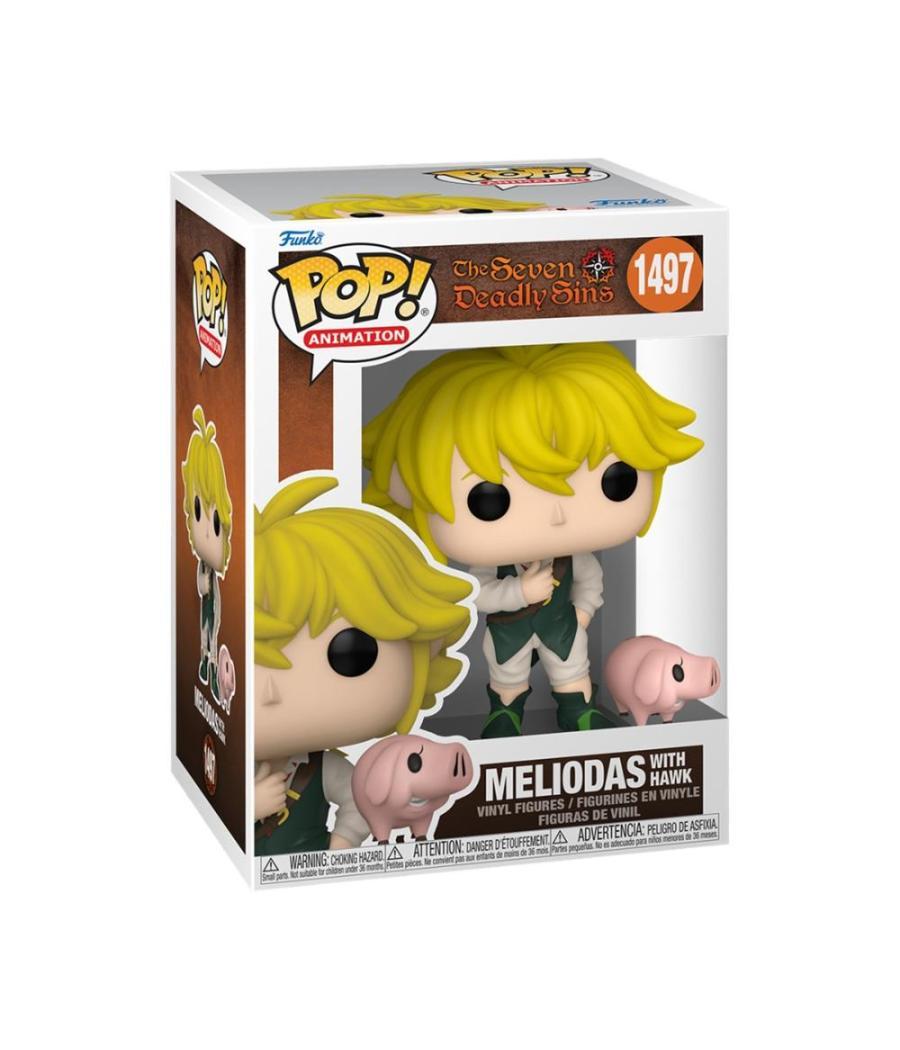 Funko pop animacion seven deadly sins meliodas con hawks 75541