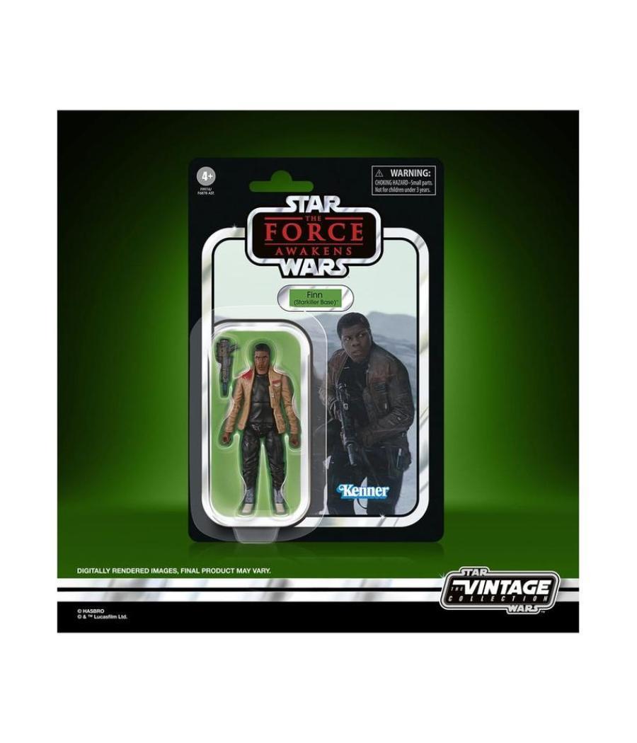 Figura hasbro star wars the force awakens the vintage collection finn starkiller base