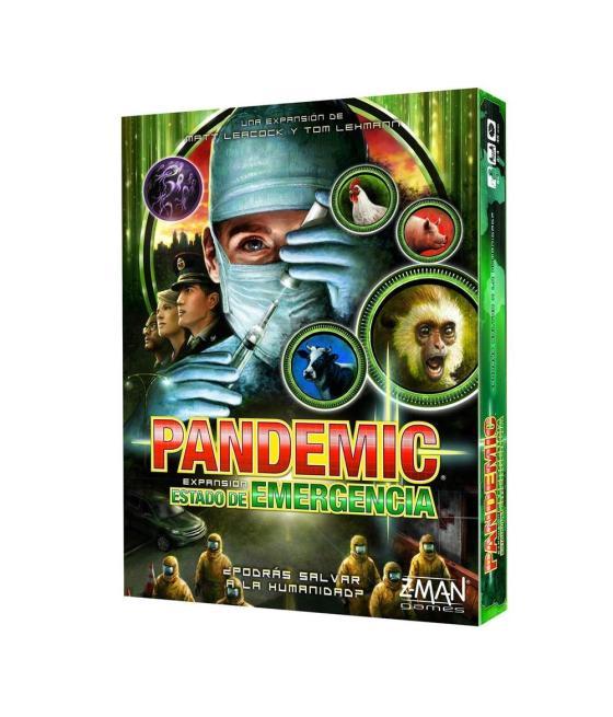 Juego de mesa pandemic estado de emergencia edad recomendada 8 años