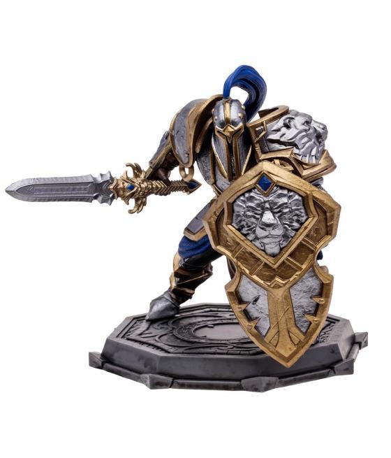 Figura mcfarlane toys world of warcraft human warrior & human paladin 15cm