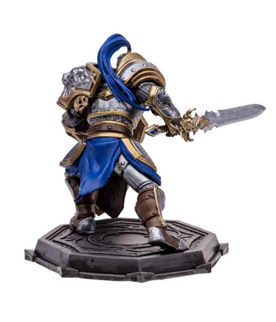 Figura mcfarlane toys world of warcraft human warrior & human paladin 15cm