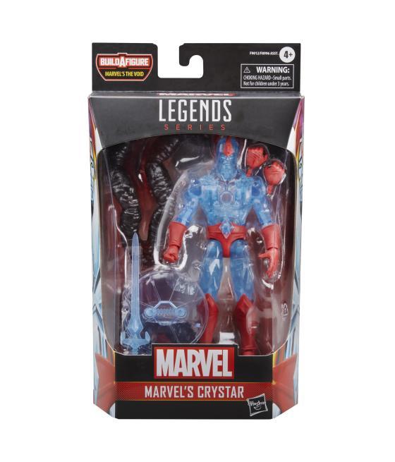 Figura hasbro marvel legends series build a figure marvels the void crystar