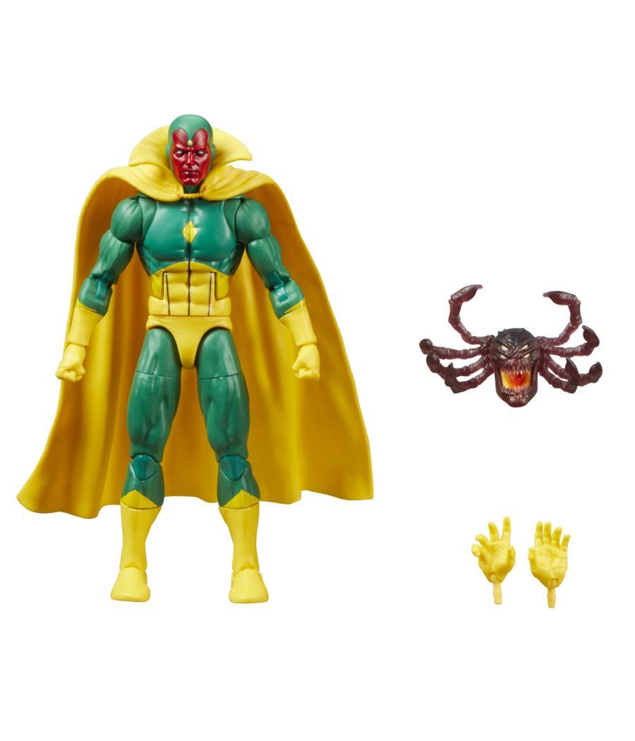 Figura hasbro marvel legends series build a figure marvels the void vision