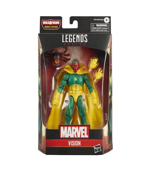 Figura hasbro marvel legends series build a figure marvels the void vision