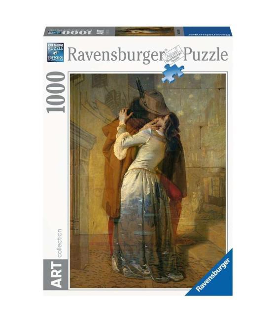 Puzzle ravensburger hayez: el beso 1000 piezas