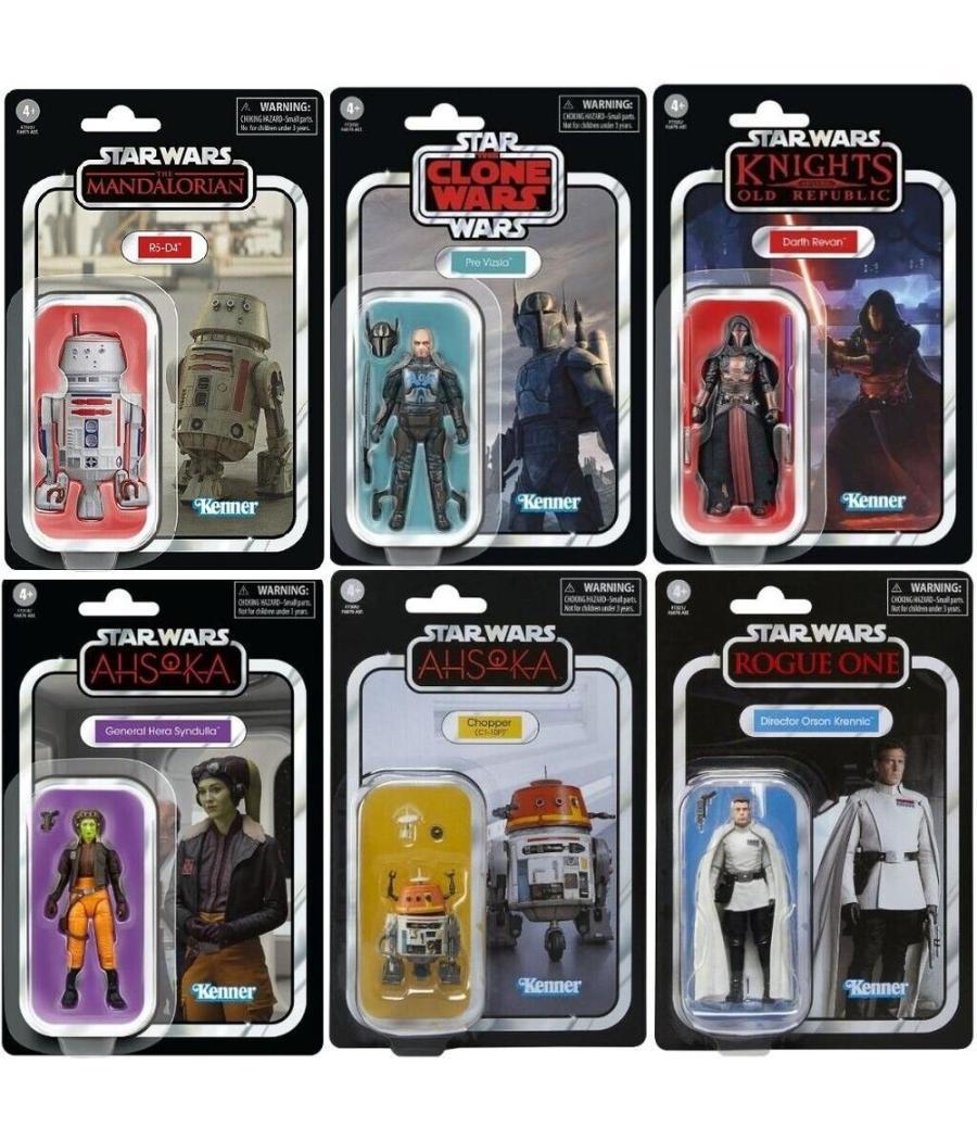 Surtido de 8 figuras hasbro star wars the vintage collection