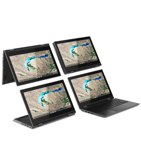 Lenovo 300e N4020 Chromebook 29,5 cm (11.6") Pantalla táctil HD Intel® Celeron® N 4 GB LPDDR4-SDRAM 32 GB eMMC Wi-Fi 5 (802.11ac