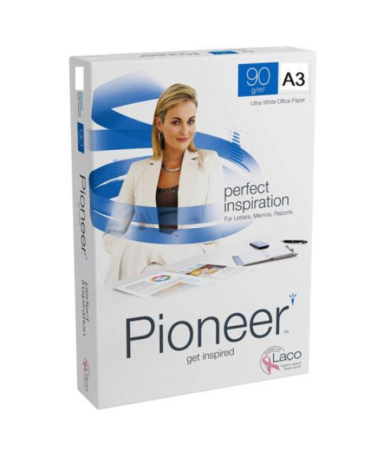 Paquete 500h papel perfect premium 90gr a3 pioneer cie 169 pnr0900078
