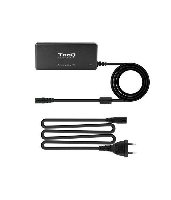 TooQ TQLC-65BS02AT adaptador e inversor de corriente Interior 65 W Negro - Imagen 3
