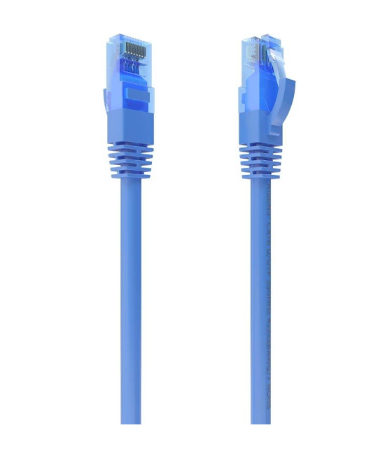 Cable de red rj45 awg26 cca utp aisens a135-0797 cat.6/ 50cm/ azul