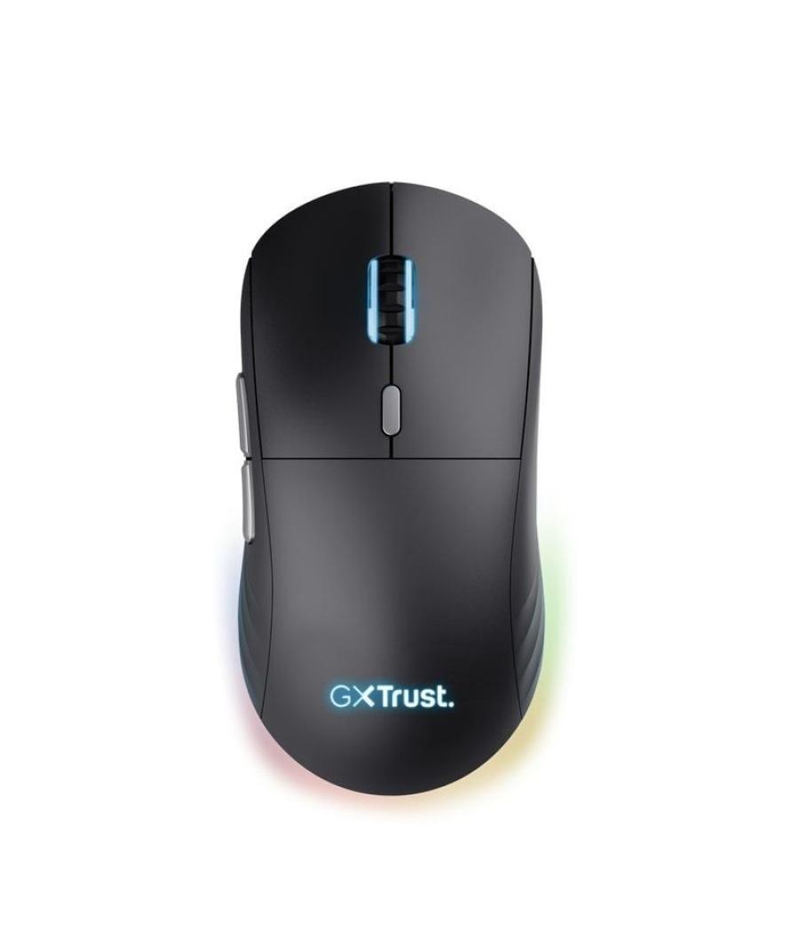 Ratón gaming inalámbrico trust gaming gxt 926 redex ii/ batería recargable/ hasta 10000 dpi